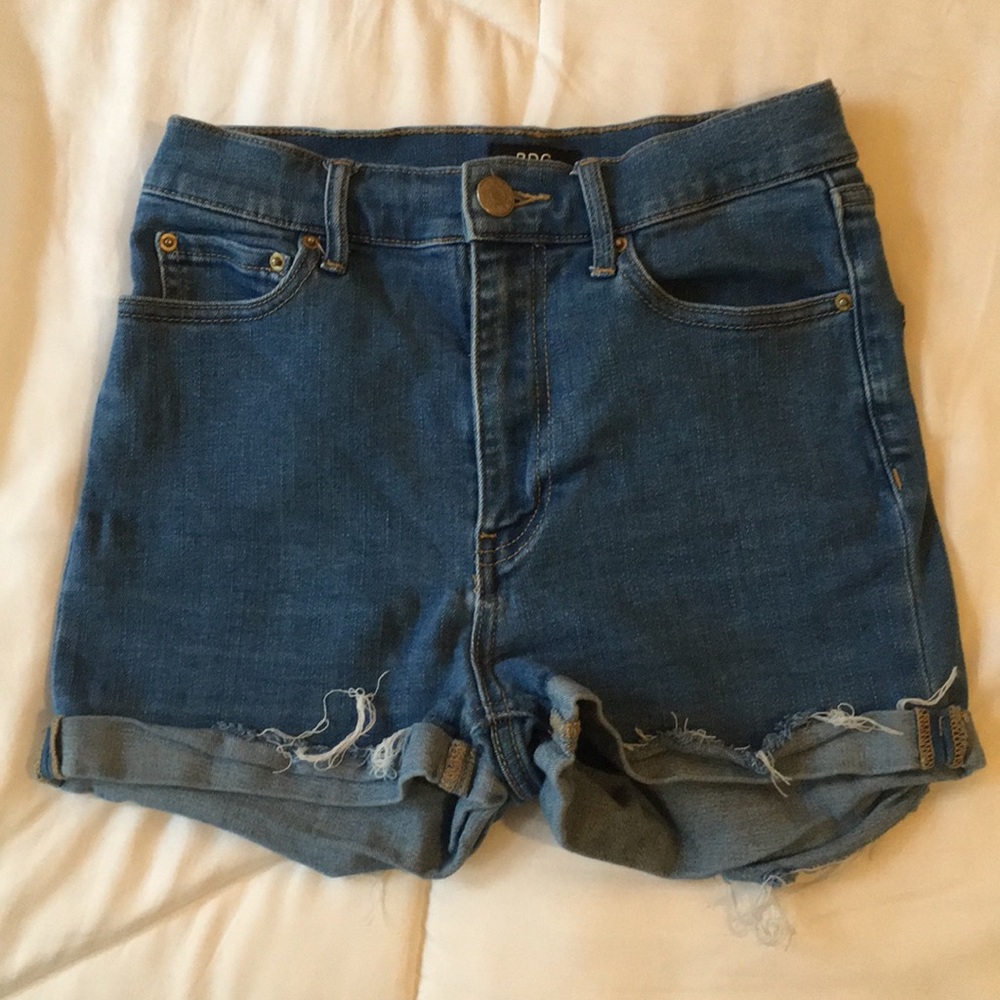 BDG high waisted jean shorts
